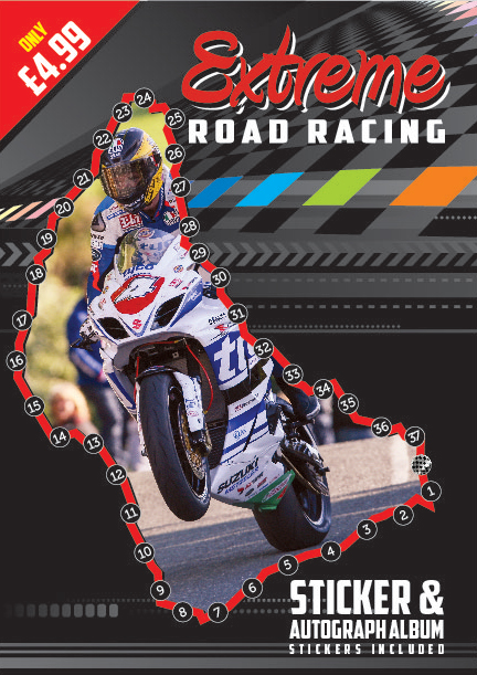 Isle of Man TT Sticker Autograph Album